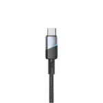Smart Gate Cable braided Light Aluminum USB-C to USB-C Fast, Shielded 1.8m