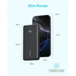 Anker Zolo Power Bank 10K, 22.5W, Built-in USB-C Cable - Image 4