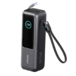 ⁦باور بانك أنكر زولو 10000 مللي أمبير، 22.5 واط، كابل USB-C مدمج⁩ - الصورة ⁦2⁩