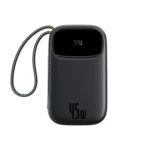باور بانك بيسوس 20000 مللي أمبير، 22.5 واط، 2 كابل USB-C مدمج