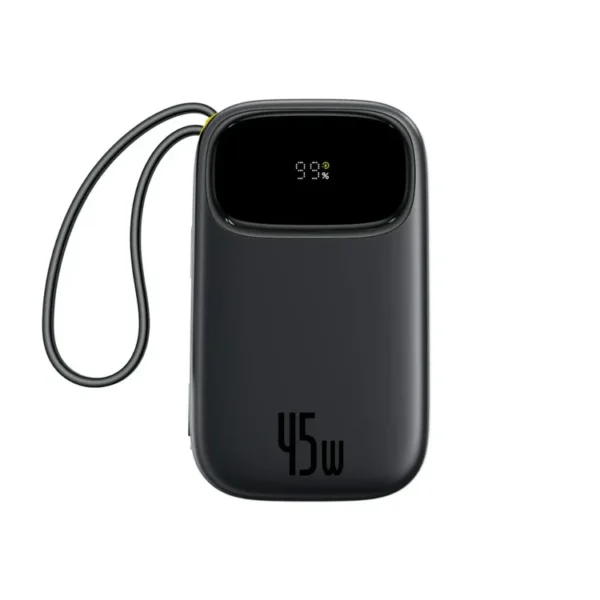 باور بانك بيسوس 20000 مللي أمبير، 22.5 واط، 2 كابل USB-C مدمج