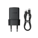 Baseus Palm Fast Charger 1C 30W With Mini White Cable Type-C to Type-C 60W 1m