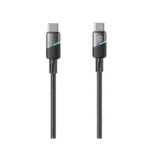 Smart Gate Cable braided Light Aluminum USB-C to USB-C Fast, Shielded 1.8m - Image 2