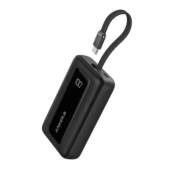 Anker Zolo Powerbank 10000mAh 30W with Built-in USB C Cable
