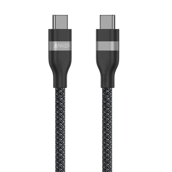 Anker USB-C to USB-C Cable 6ft 240W Upcycled Braided